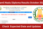 Tamil Nadu Diploma Results October 2024