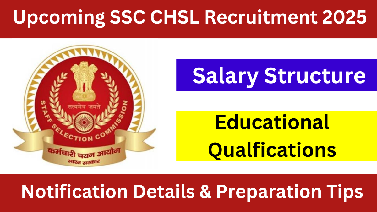 Upcoming SSC CHSL Recruitment 2025